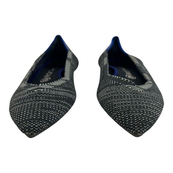 Rothy's The Point Womens Size 8 Retired Granite Heather Ballet Flats - Picture 3 of 8